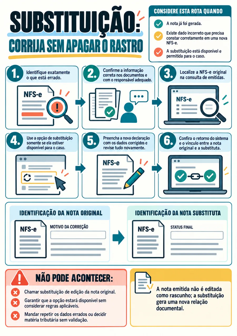 Página real do material virada nfse nacional