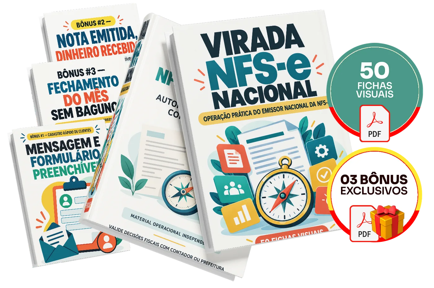 virada nfse nacional — material principal e os bônus